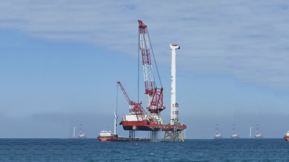 海龍興業(yè)號(hào)項(xiàng)目部首創(chuàng)水下葉片更換、打撈技術(shù)